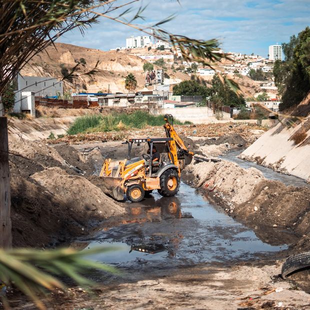 Atiende Desarenadores y Refuerza Limpieza para Prevenir Inundaciones en Tijuana, BC